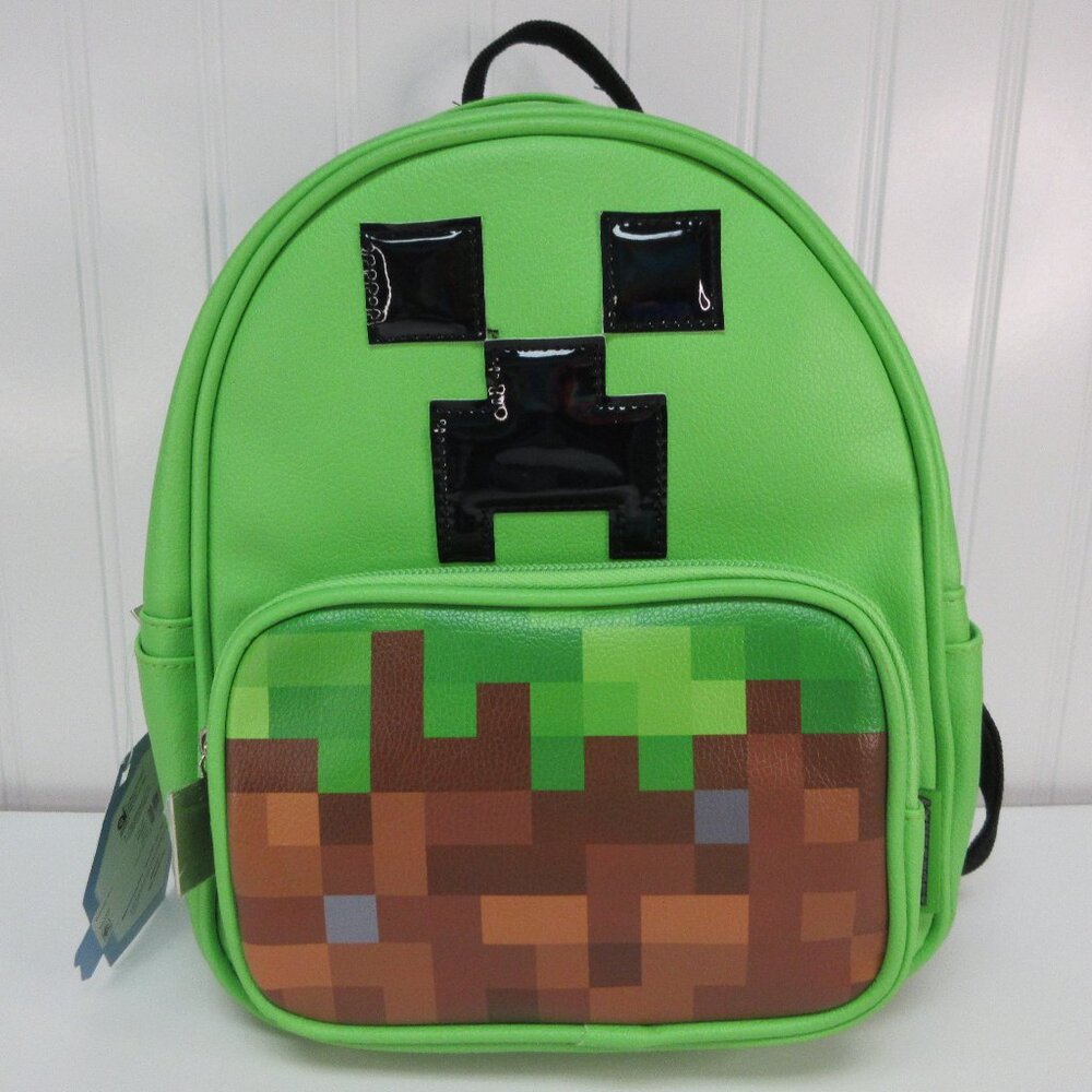 Minecraft Creeper Women's Mini Dome Backpack, Green